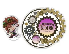 【中古】コースター 灰原哀 アクリルスタンドコースター スチームパンク 「名探偵コナン 大阪城本陣 SPECIAL SHOP 2025」 フードコーナー限定スーベニアグッズ