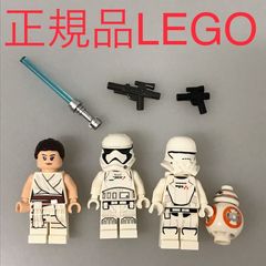 正規品 中古 LEGO レゴ スターウォーズ  ミニフィグ　3個　まとめ売り　おまけ付き NP-181 ※STARWARS　レイ　ファースト・オーダー・ジェット・トルーパー　トレッドスピーダー・ド　BB8　75250 361
