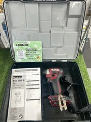 【未使用品】 makita(マキタ) 18v充電式インパクトドライバ 限定色オーセンティックレッド TD173DGXAR