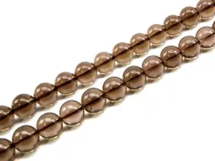 「1連 15cm」 スモーキークォーツ 6mm パワーストーン バラ売り 天然石 パワーストーン 連売り ビーズ 穴あき