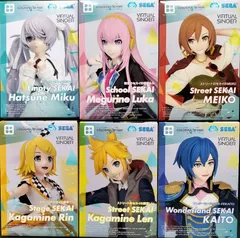 プロジェクトセカイ カラフルステージ! feat. 初音ミク Desktop×Decorate Collections 6体セット  VIRTUALSINGER バーチャル・シンガー