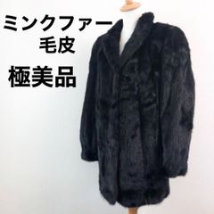 高級毛皮 FURLYX フィンランド製 リアルミンクファーコート 黒 - メルカリ