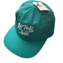 【新品】U.S. POLO ASSN.　ユーエスポロアッスン　US POLO 英語　ロゴキャップ　ベースボール　野球キューピー　帽子　メンズ　レディース　ユニセックス　ストリート系　おしゃれ　グリーン　緑