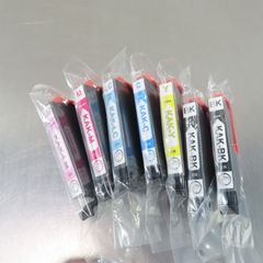 未開封品 エプソン互換 インクカートリッジ KAK-6CL KAK-BK カキゴオリ 6色7本セット 黒2本