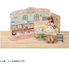 O リカちゃん すみっコぐらしカフェへようこそ！ タカラトミー ドールハウス お人形 着せ替え人形 おもちゃ 3歳 ごっこ遊び 室内遊び ギフト プレゼント 誕生日 お祝い 贈り物 ブラックフライデー クリスマス