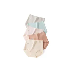 [Tophana] ショーツ レディース 深め 【AAAAA級天然綿素材・肌を自由に呼吸させ 】 ハイウエストショーツ パンツ 補正下着 美形ショーツ お腹まで包む 柔らかい 締め付けない 吸汗 通気 美尻 消臭 抗菌 女性 下着 5枚セット (XL, ピ