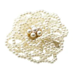 【Aタイプ×ワンサイズ】[Cream dot. クリームドット公式] ブローチ コサージュ フォーマル 卒業式 卒園式 入学式 入園式 ママスーツ パール フラワー ピン クリップ 華やか 大人 上品 エレガント  