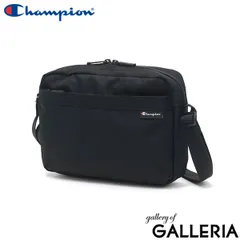 チャンピオン ショルダーバッグ メンズ レディース 斜めがけバッグ ブランド Champion 斜めがけ 小さめ 軽量 横型 3L A5 デモイン 68602 ブラック
