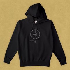グラフィックパーカー　Play it Loud Black -Parka-