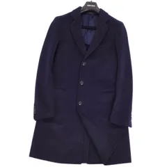 【極美品 エンポリオアルマーニ カシミア混 チェスターコート】 極美品 エンポリオアルマーニ カシミア混 チェスターコート