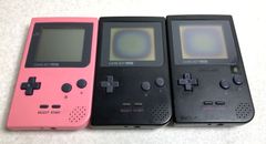 【DH780】ゲームボーイ ポケット ジャンク 本体 3台 セット