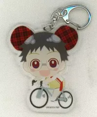 【中古】キーホルダー・マスコット(キャラクター) 小野田坂道 「劇場版 弱虫ペダル×PARCOグランバザール シークレットクリアアクリルキーホルダー」