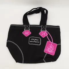 HELLO KITTY×ONE PIECE トートバッグ 未使用品 キティ チョッパー コラボ 2012年 サイズ約縦33cm×横24cm