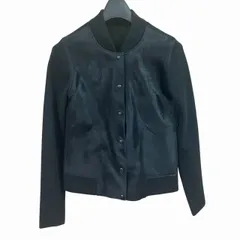アレキサンダーワン ALEXANDER WANG ニットブルゾン ハラコ 黒 ブラック Mのサムネイル