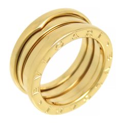 ブルガリ ビーゼロワン リング S #51 750（K18YG） レディース BVLGARI【中古】 【ジュエリー】