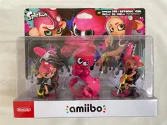 amibo トリプルセット タコ タコボーイ タコガール スプラトゥーン Amazon.co.jp: amiibo トリプルセット[タコガール/タコ
