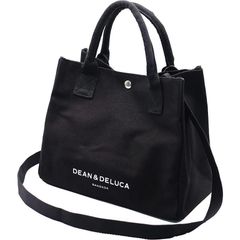 DEAN & DELUCA トートバッグ 　ショルダーバッグ　2way レディース キャンバス 帆布  ミニトート 仕切り