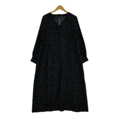 ITEMS URBAN RESEARCH アイテムズ アーバンリサーチ ドットワンピース sizeFree/ブラック×ホワイト