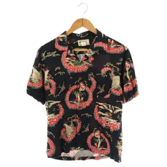 RRL - RRL rrl ダブルアールエル 半袖アロハシャツ Lサイズ 90s