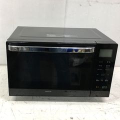 地域限定商品 [山善] 電子レンジ オーブンレンジ 18L トースト機能付き フラットテーブル オートメニュー18種 グリル 機能 ブラック YRJ-F182TV(B)