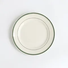 【新品】Tuxton[タクストン] Green Bay Salad Plate 23cm [グリーンベイサラダプレート 平皿 丸皿 電子レンジ対応 オーブン対応 レトロ アメリカンダイナー食器 カフェ]