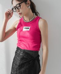 夢展望公式 [新品未使用] ２ｗａｙアメスリカラータンクトップ [ピンク] 他カラー別ページ有 bohmal カットソートップス カットソートップス・Ｔシャツ（ノースリーブ・タンクトップ） 535415-04