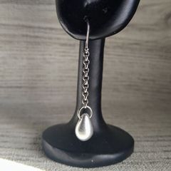 水滴ピアス「冷静」ロングピアス【D007】