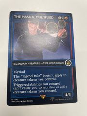 MTG 増殖されし者、マスター 英語 foil Dr.WHO - メルカリ