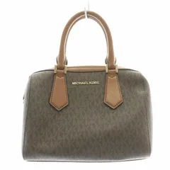 (極美品)マイケルコース ボストンバッグ 2way PVC ネームタグ 旅行鞄 MICHAEL KORS マイケル マイケルコース ハンドバッグ ミニ