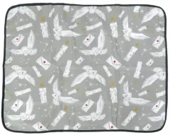 【中古】抱き枕カバー・シーツ・ブランケット ヘドウィグ ポーチ＆ブランケット 「ハリー・ポッター×タリーズコーヒー」