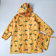 ☆ イエロー ☆ XXLサイズ ☆ キッズレインコートランドセル対応 レインコート キッズ ランドセル対応 キッズレインコート カッパ 合羽 かっぱ 女の子 男の子 レインウェア レインウエア 子供 子ども かわいい おしゃれ 雨具 携帯 通園 通学