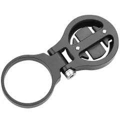 【在庫セール】バイク コンピュータマウント エクステンションマウント ホルダー 走行距離計 エクステンダー Dilwe 取り付け簡単 読み易い 防錆 色選択可(黒ガーミン)