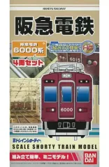 【中古】鉄道模型 阪急電鉄 6000系(4両セット) 「Bトレインショーティー」 [2041666]のサムネイル