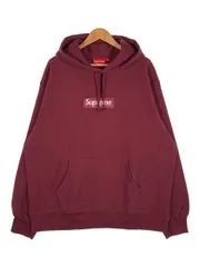 SUPREME シュプリーム 21AW Box Logo Hooded Sweatshirt ボックスロゴ スウェットパーカー Plum Size XL