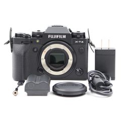 ■シャッター数85枚！新品同様■ FUJIFILM X-T4-B ボディ ブラック ミラーレス一眼カメラ 富士フィルム
