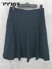 ◇ JETSET SOLO PLUS ジェットセットソロプラス 膝丈 スカート サイズ40 ネイビー レディース 【中古】 【1002802359729】