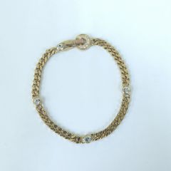 BVLGARI ブルガリ ロゴ アイコン チャーム バングル レザー