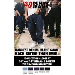 【新品】 シャカ ウェアー SHAKA WeAR 13oz デニム ジーンズ ルーズ バギー フィット 13.0 oz Denim Jeans（4色）【送料無料！】