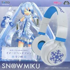 初音ミク & SNOW MIKUイメージヘッドフォン 雪ミク タイトー限定