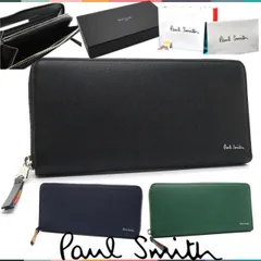 ○★新品 未使用 Paul Smith ジップストローグレイン ラウンドジップ 極美品】ポールスミス ジップストローグレイン2 ラウンド