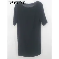 ◇ COUP DE CHANCE クード シャンス 長袖 膝丈 ワンピース サイズ38 ブラック レディース 【中古】 【1102110002222】