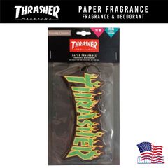 【在庫限り】🇺🇸★THRASHER★ スラッシャー エアフレッシュナー COUNTRY COCONUT カーフレグランス 芳香剤 エアーフレッシュナー アメリカン雑貨 アメ車 カスタム スケボー スケーター スケートボード
