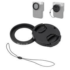 【数量限定】キャノン Canon キット PowerShot V10 レンズキャップ PSV10 カメラ適用 レンズフィルターアダプター レンズ保護 防塵 JJC キズ防止 携帯便利