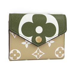 LOUIS VUITTON ポルトフォイユ ゾエ モノグラム ジャイアント カーキ ベージュ M67640