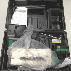 △△HiKOKI ハイコーキ 36v　180mm 　チップソーカッター 充電器・充電池1個・ケース付  CD3607DA WPZ グリーンのサムネイル