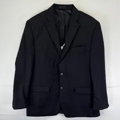 古着 ローレンラルフローレン LaurenRalphLauren テーラードジャケット ブレザー スーツ 2ボタン 44R  ブラック メンズのサムネイル