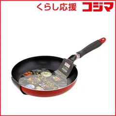 【 新品 未開封 】 ベストコ フライパン 26cm IH ガス火対応 モデルナ レッド ND-9454 未使用 送料無料のサムネイル