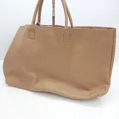 ◇ Θ TOPKAPI トプカピ 無地 トートバッグ ブラウン系 レディース E  【1505130013573】