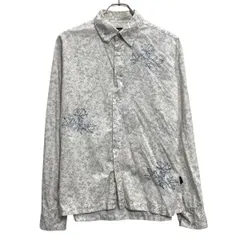 Lee 長袖 柄シャツ リー M 総柄 紅葉柄 ポケット カジュアル 古着卸 アメリカ仕入 a612-6848のサムネイル