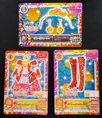 アイカツカード ソレイユ サンセット サンシャイン サニー 3枚セット 01